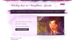 Desktop Screenshot of moonflowergarden.com