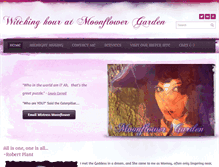Tablet Screenshot of moonflowergarden.com